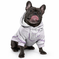 Aloha Lei Mikioi Pet Hoodie Purple Polynesian Tribal Tatau Pattern LT9 - Polynesian Pride