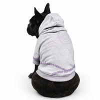 Aloha Lei Mikioi Pet Hoodie Purple Polynesian Tribal Tatau Pattern LT9 - Polynesian Pride