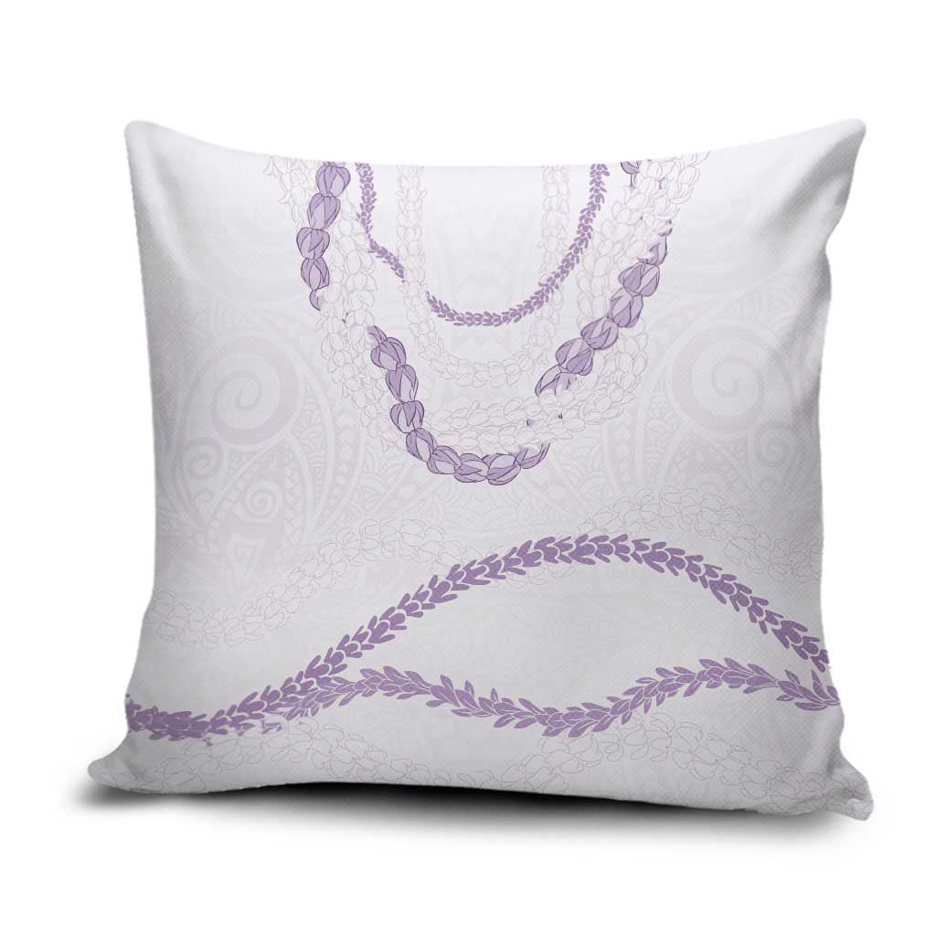 Aloha Lei Mikioi Pillow Cover Purple Polynesian Tribal Tatau Pattern - Polynesian Pride