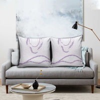 Aloha Lei Mikioi Pillow Cover Purple Polynesian Tribal Tatau Pattern - Polynesian Pride