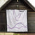 Aloha Lei Mikioi Quilt Purple Polynesian Tribal Tatau Pattern