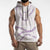 Aloha Lei Mikioi Sleeveless Hoodie Purple Polynesian Tribal Tatau Pattern - Polynesian Pride