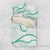 Aloha Lei Mikioi Bedding Set Sage Green Polynesian Tribal Tatau Pattern