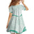 Aloha Lei Mikioi Family Matching Mermaid Dress and Hawaiian Shirt Sage Green Polynesian Tribal Tatau Pattern