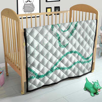 Aloha Lei Mikioi Quilt Sage Green Polynesian Tribal Tatau Pattern