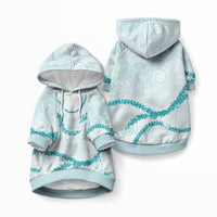 Aloha Lei Mikioi Pet Hoodie Aloha Lei Mikioi LT9 Pullover Teal - Polynesian Pride