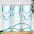 Aloha Lei Mikioi Skinny Tumbler Teal Polynesian Tribal Tatau Pattern
