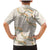 Aloha Pakalana and Puakenikeni Lei Family Matching Mermaid Dress and Hawaiian Shirt Beige Hawaiian Pattern