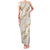 Aloha Pakalana and Puakenikeni Lei Family Matching Tank Maxi Dress and Hawaiian Shirt Beige Hawaiian Pattern