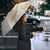 Aloha Pakalana and Puakenikeni Lei Umbrella Beige Hawaiian Pattern - Polynesian Pride