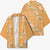 Aloha Pakalana and Puakenikeni Lei Kimono Gold Hawaiian Pattern - Polynesian Pride