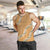 Aloha Pakalana and Puakenikeni Lei Men Tank Top Gold Hawaiian Pattern