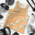 Aloha Pakalana and Puakenikeni Lei Men Tank Top Gold Hawaiian Pattern