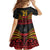 Custom Papua New Guinea Cricket Family Matching Puletasi and Hawaiian Shirt PNG Emblem Mix Polyneisan Pattern