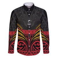Custom Papua New Guinea Cricket Family Matching Puletasi and Hawaiian Shirt PNG Emblem Mix Polyneisan Pattern