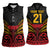 Custom Papua New Guinea Cricket Women Sleeveless Polo Shirt PNG Emblem Mix Polyneisan Pattern