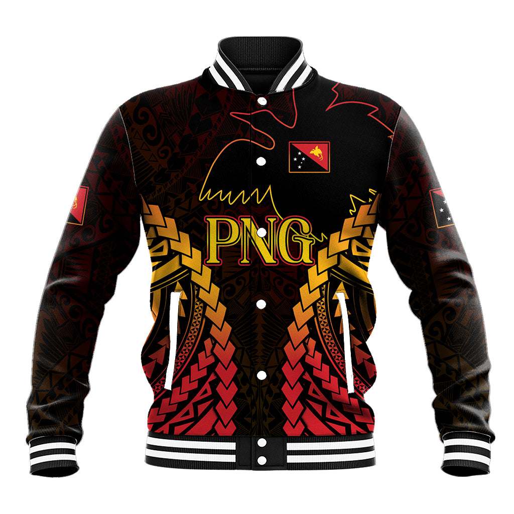 Custom Papua New Guinea Cricket Baseball Jacket Go Barramundis