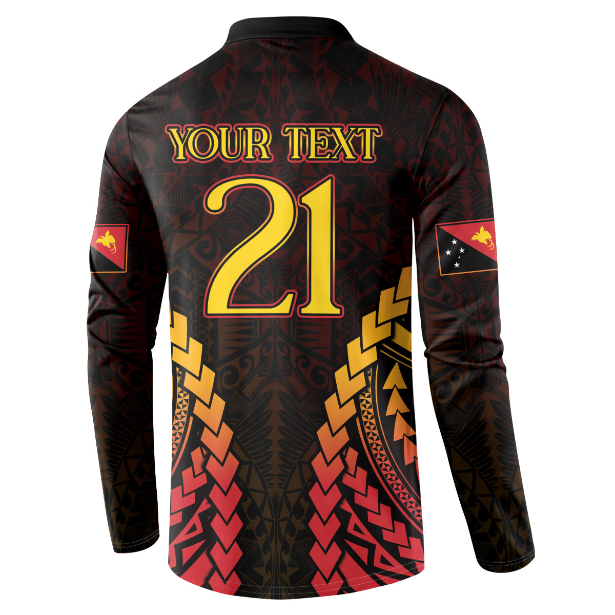 Custom Papua New Guinea Cricket Button Sweatshirt Go Barramundis