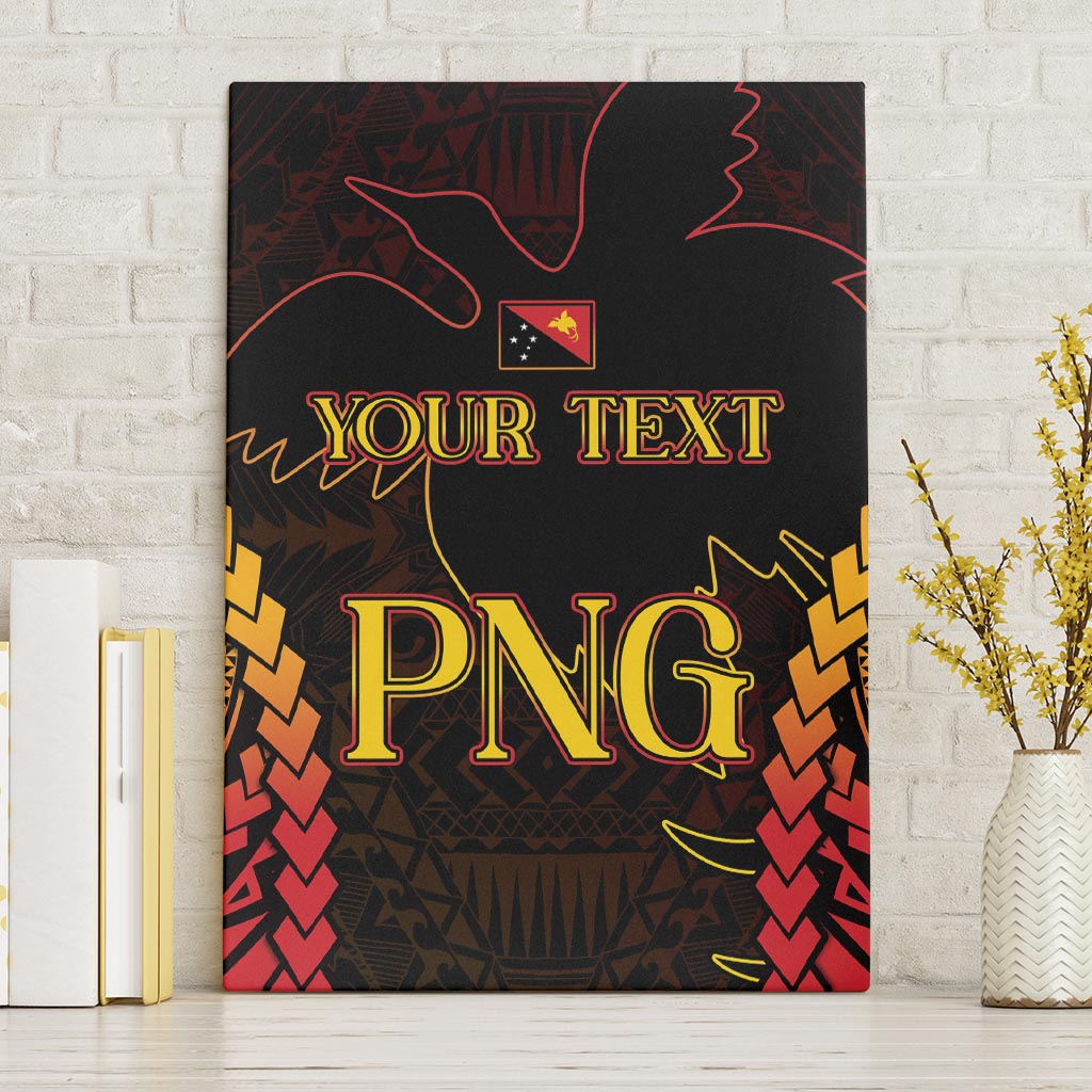 Custom Papua New Guinea Cricket Canvas Wall Art Go Barramundis