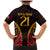 Custom Papua New Guinea Cricket Family Matching Mermaid Dress and Hawaiian Shirt Go Barramundis