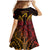 Custom Papua New Guinea Cricket Family Matching Mermaid Dress and Hawaiian Shirt Go Barramundis
