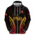 Custom Papua New Guinea Cricket Hoodie Go Barramundis