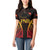 Custom Papua New Guinea Cricket Women Polo Shirt Go Barramundis