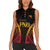 Custom Papua New Guinea Cricket Women Sleeveless Polo Shirt Go Barramundis