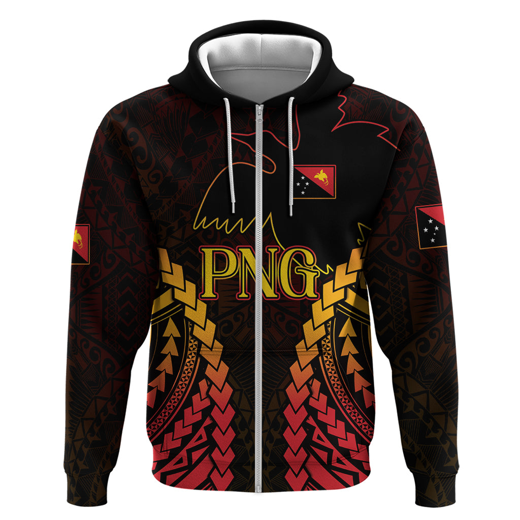 Custom Papua New Guinea Cricket Zip Hoodie Go Barramundis