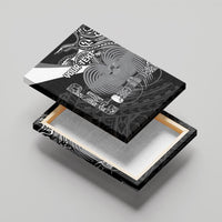 Custom Papua New Guinea Cricket Canvas Wall Art Tribal Bird of Paradise Tattoo