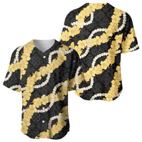 Aloha Melemele Hibiscus Pikake Lei Baseball Jersey Hawaiian Quilt Pattern