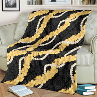 Aloha Melemele Hibiscus Pikake Lei Blanket Hawaiian Quilt Pattern LT9 - Polynesian Pride