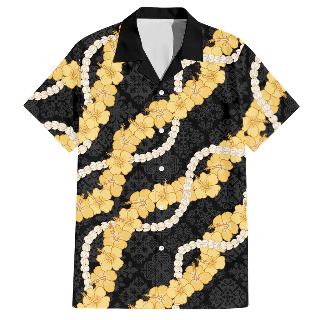 Aloha Melemele Hibiscus Pikake Lei Hawaiian Shirt Hawaiian Quilt Pattern