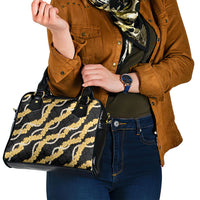Aloha Melemele Hibiscus Pikake Lei Shoulder Handbag Hawaiian Quilt Pattern