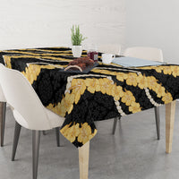Aloha Melemele Hibiscus Pikake Lei Tablecloth Hawaiian Quilt Pattern LT9 - Polynesian Pride