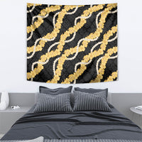 Aloha Melemele Hibiscus Pikake Lei Tapestry Hawaiian Quilt Pattern LT9 - Polynesian Pride