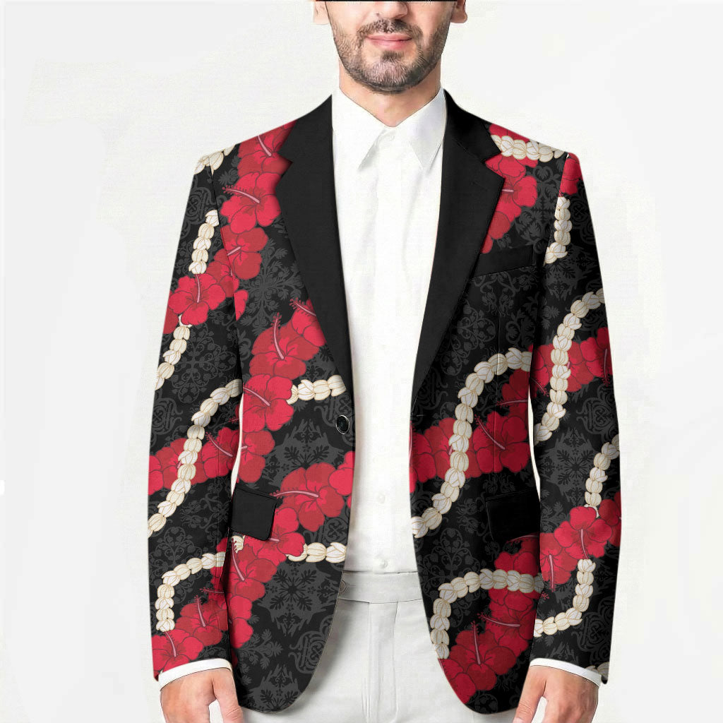 Aloha Ula'ula Hibiscus Pikake Lei Blazer Hawaiian Quilt Pattern LT9 - Polynesian Pride