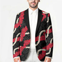 Aloha Ula'ula Hibiscus Pikake Lei Blazer Hawaiian Quilt Pattern LT9 - Polynesian Pride