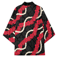 Aloha Ula'ula Hibiscus Pikake Lei Kimono Hawaiian Quilt Pattern LT9 - Polynesian Pride
