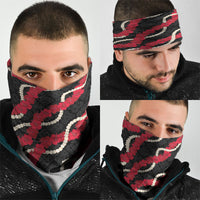 Aloha Ula'ula Hibiscus Pikake Lei Neck Gaiter Hawaiian Quilt Pattern LT9 - Polynesian Pride