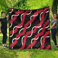 Aloha Ula'ula Hibiscus Pikake Lei Quilt Hawaiian Quilt Pattern