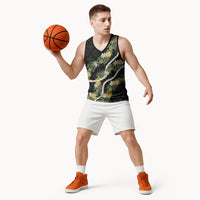 Puakenikeni Anthurium Pikake Lei Basketball Jersey Hawaiian Quilt Pattern LT9 - Polynesian Pride