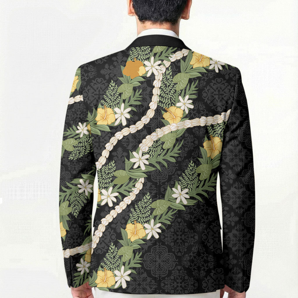Puakenikeni Anthurium Pikake Lei Blazer Hawaiian Quilt Pattern LT9 - Polynesian Pride