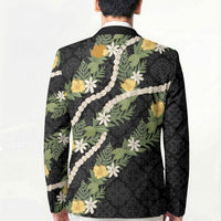 Puakenikeni Anthurium Pikake Lei Blazer Hawaiian Quilt Pattern LT9 - Polynesian Pride