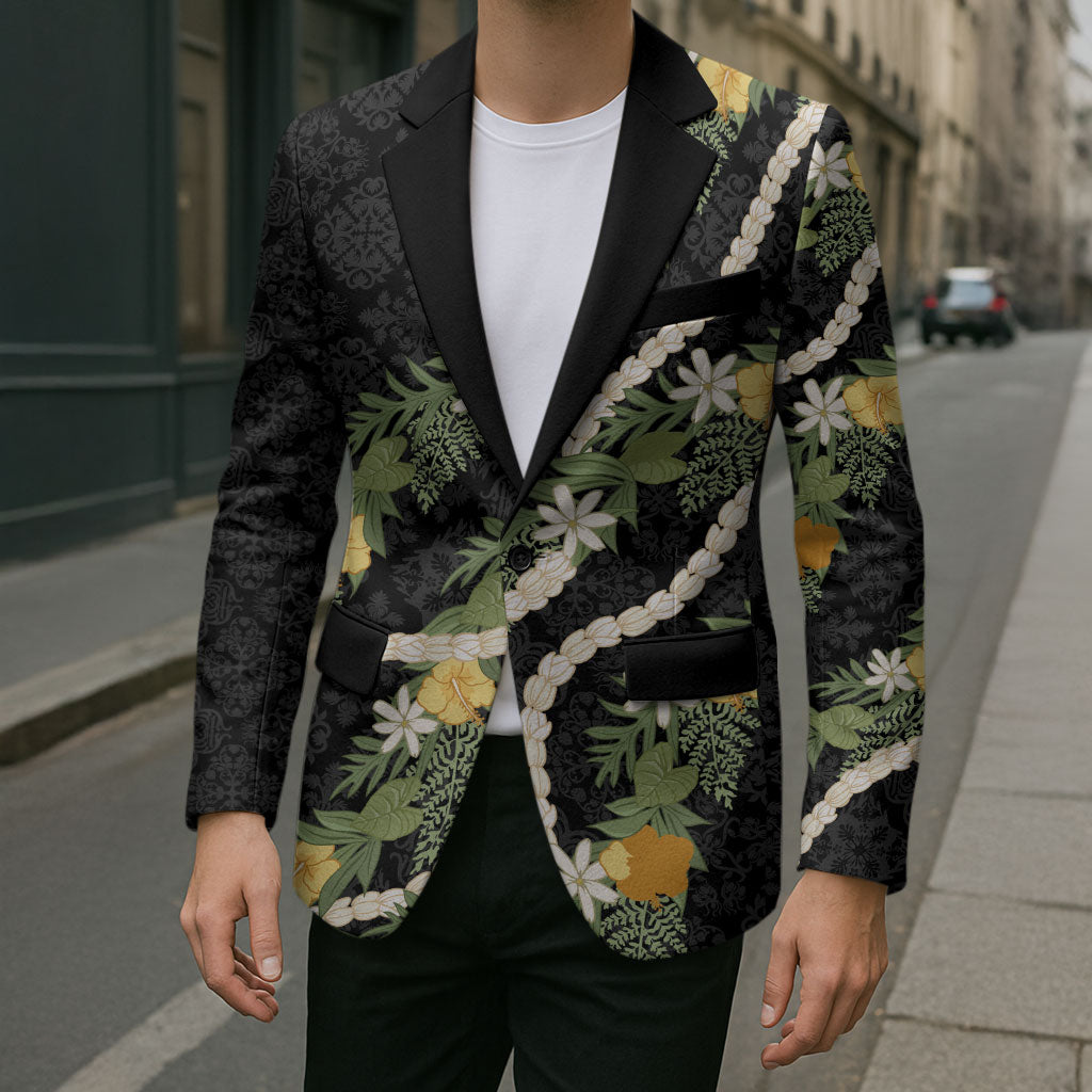 Puakenikeni Anthurium Pikake Lei Blazer Hawaiian Quilt Pattern LT9 - Polynesian Pride