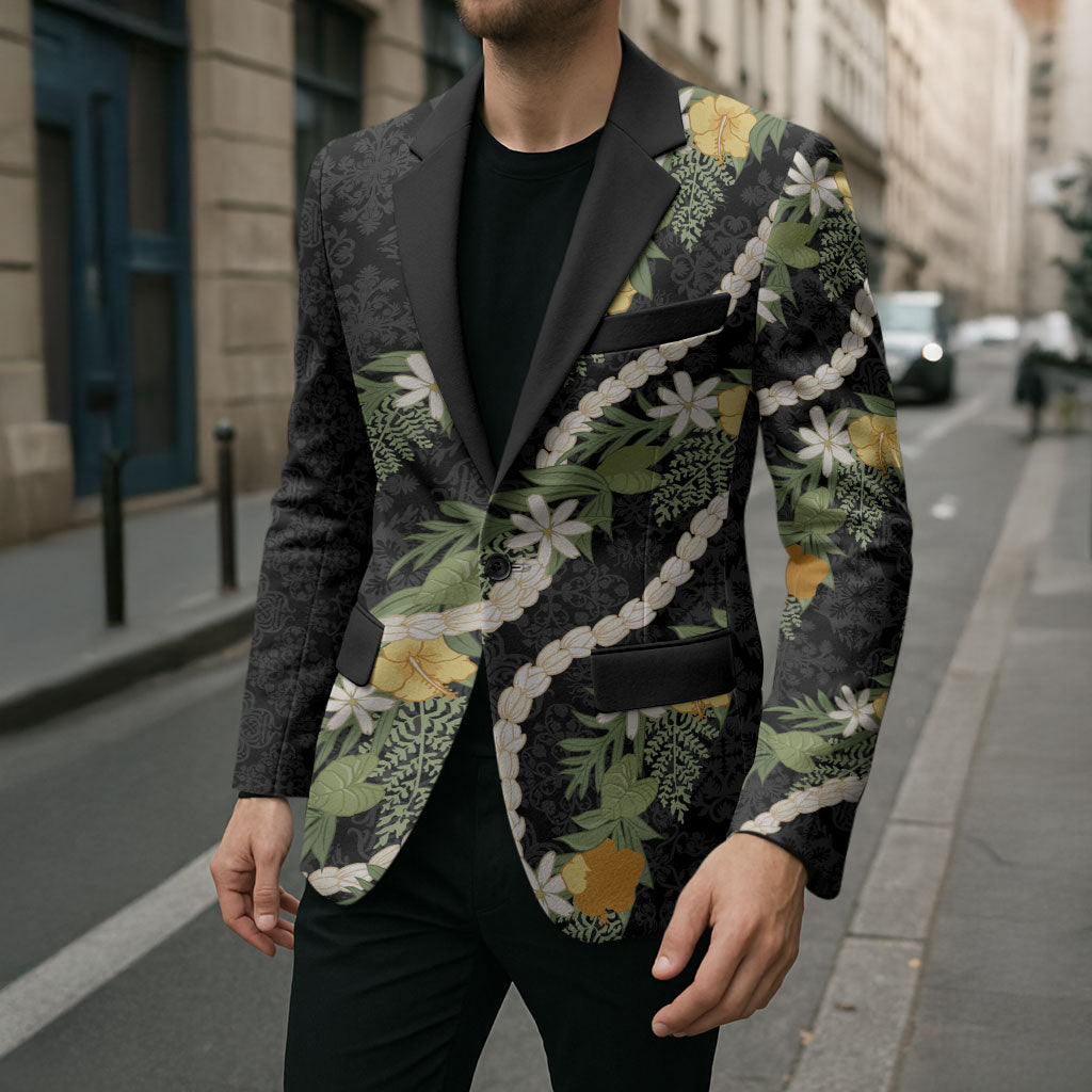 Puakenikeni Anthurium Pikake Lei Blazer Hawaiian Quilt Pattern LT9 - Polynesian Pride