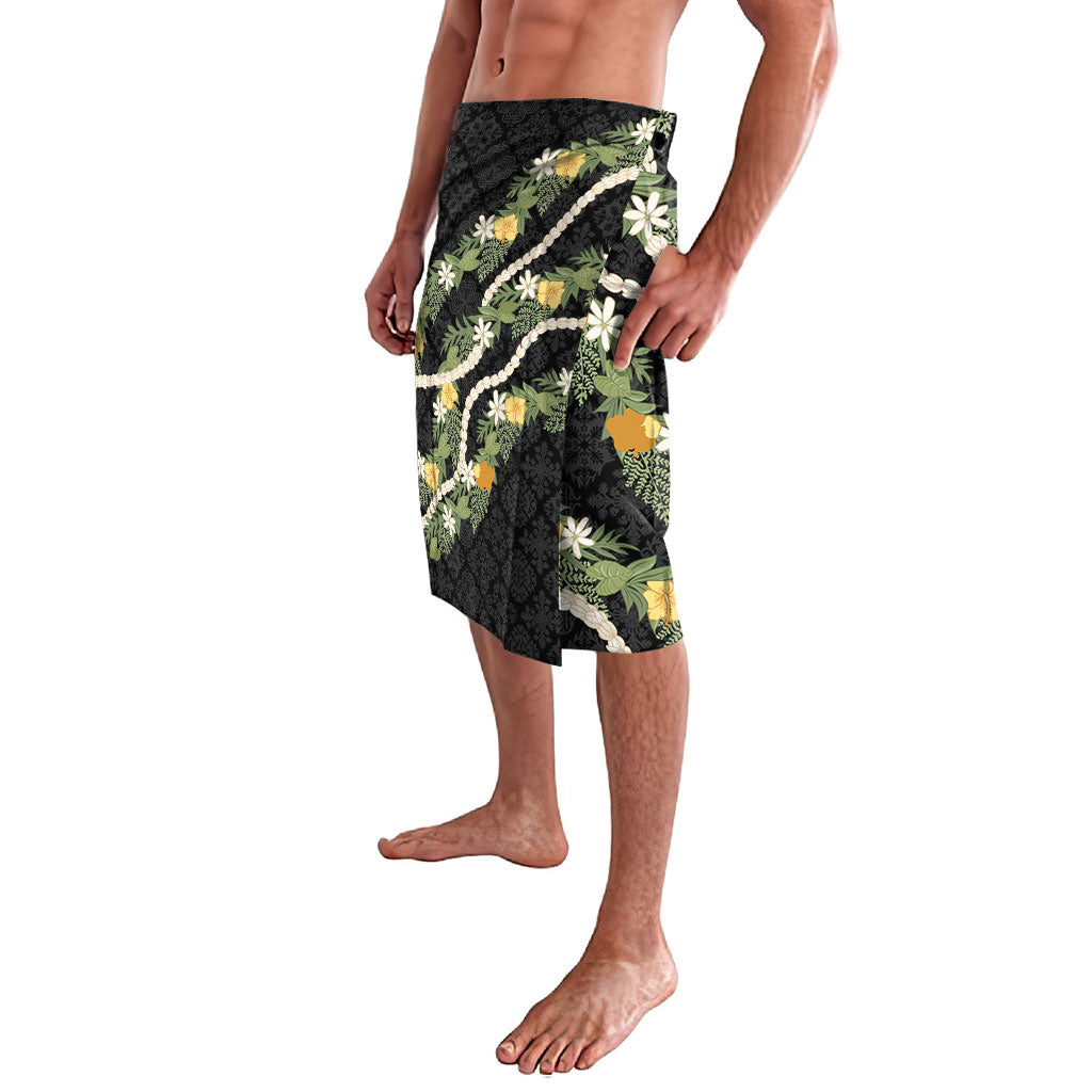 Puakenikeni Anthurium Pikake Lei Lavalava Hawaiian Quilt Pattern LT9 - Polynesian Pride