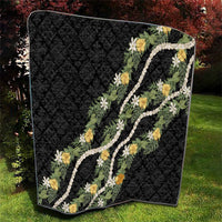 Puakenikeni Anthurium Pikake Lei Quilt Hawaiian Quilt Pattern LT9 - Polynesian Pride