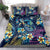 Plumeria Turtles Traditional Tribal Bedding Set