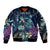 Plumeria Turtles Traditional Tribal Bomber Jacket